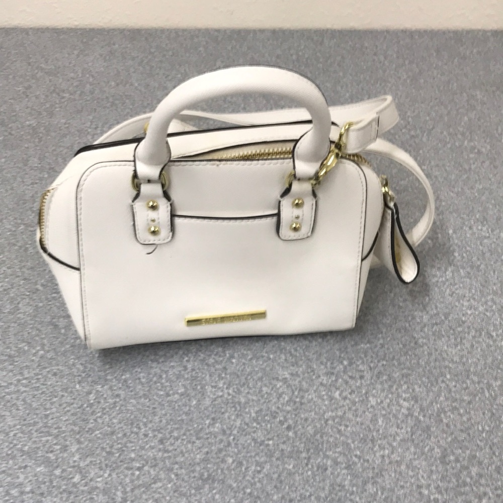 Steve Madden white hand bag